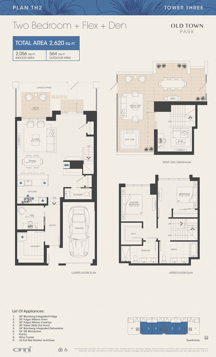 Plan TH2 - Tower THREE